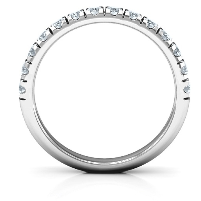 Love All Around Ring view 4 Love All Around Ring with pavé-set round accent stones
