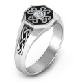 Men's Celtic Knot Signet Ring Men's Celtic Knot Signet Ring product view