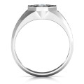 Men's Celtic Knot Signet Ring Men's Celtic Knot Signet Ring product view