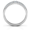 Mesmeric Love Ring Mesmeric Love Ring with central round stone and filigree-detailed band