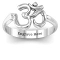 Om Sound of Universe Personalised Ring Om Sound of Universe personalised ring