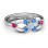 Princess Centre Infinity Ring
