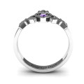 Round Stone Claddagh Ring Round Stone Claddagh Ring product view