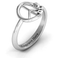 Shalom Peace Ring product view Shalom Peace Ring product view