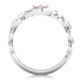 Shimmering Infinity Princess Stone Heart Ring Shimmering Infinity Princess Stone Heart Ring product view