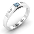 Solitaire Bridge Ring product view Solitaire Bridge Ring product view