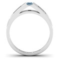 Solitaire Bridge Ring product view Solitaire Bridge Ring product view
