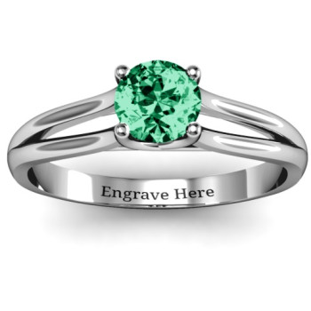 Split Shank Solitaire Ring Split Shank Solitaire Ring