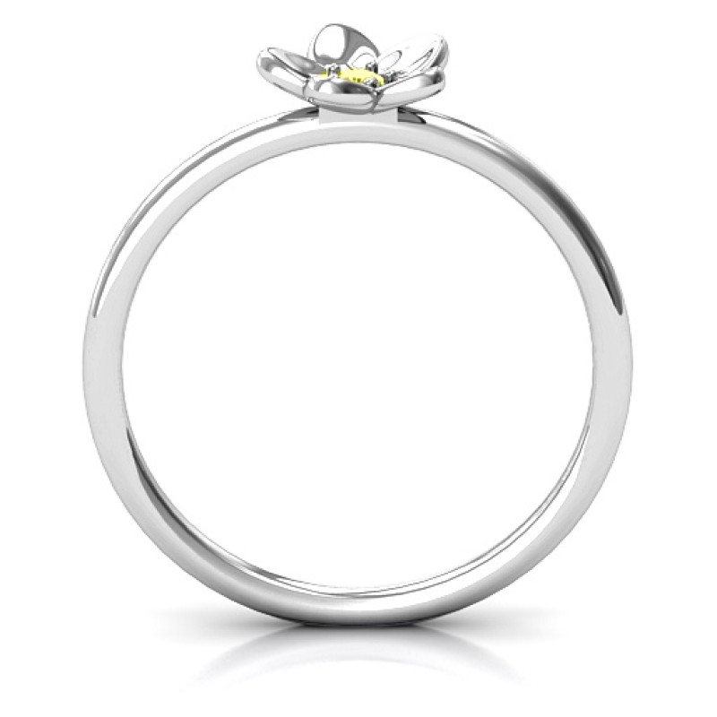 Stackr Azelie Flower Ring view