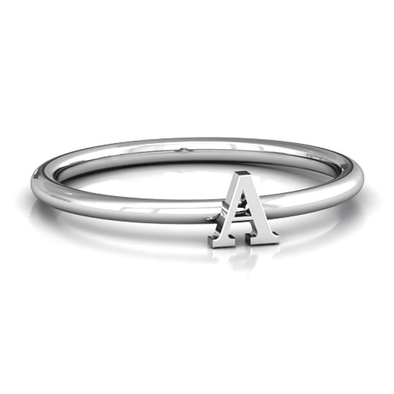Stackr A-Z initial ring