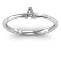 Stackr A-Z initial ring