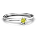 Stackr Hugging Heart Stone Ring Stackr Hugging Heart Stone Ring with heart-shaped prongs around a round stone