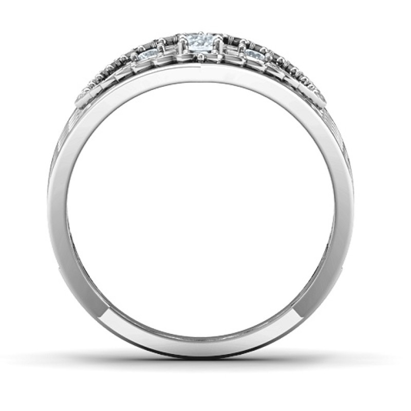 Star of David Lattice Ring product view Star of David lattice ring product view