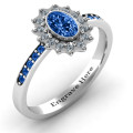 Starburst Ring with Stone Accents Starburst ring with stone accents product image