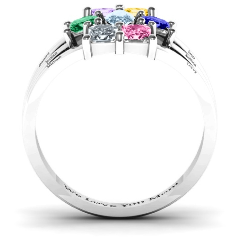 Charlotte marquise and princess ring product view