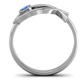 Sterling Silver Classic Fish Ring product view