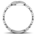 Engravable cut-out hearts ring product image
