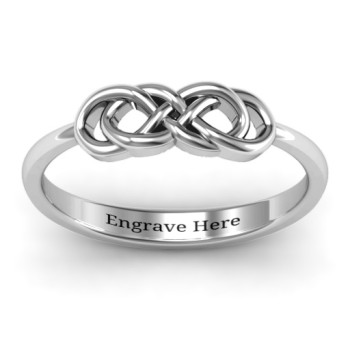 Sterling Silver Infinity Knot Ring