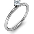 L-shaped princess ring product image