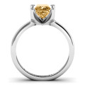 Large Princess Solitaire Ring product image