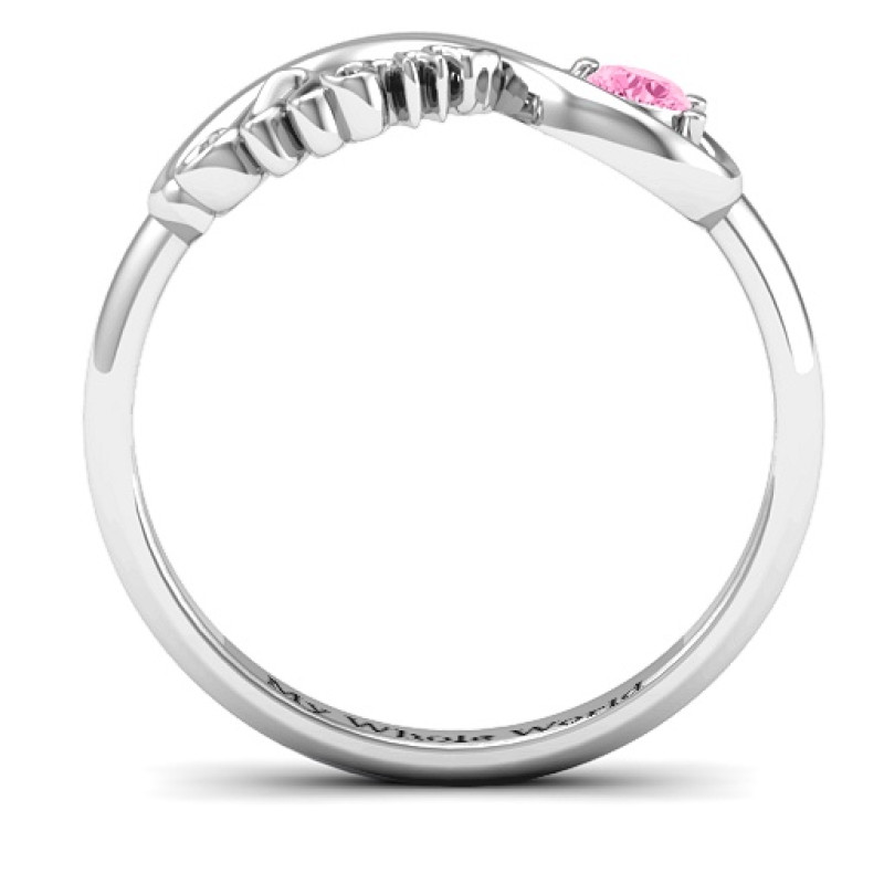 Mom's Infinity Bond Ring product view Mom's Infinity Bond Ring product view