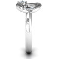 Ouroboros Snake Ring Ouroboros snake ring with round stone settings