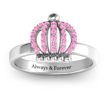 Sterling Silver Queen Of The Castle Crown Ring Sterling Silver Queen Of The Castle Crown Ring