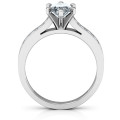 Shining in Love Oval Stone Ring Shining in Love ring with oval centre stone and round accent stones