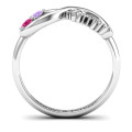 Two Stone Promise Infinity Ring product image