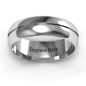 Titus Grooved Men's Ring Titus Grooved Men's Ring