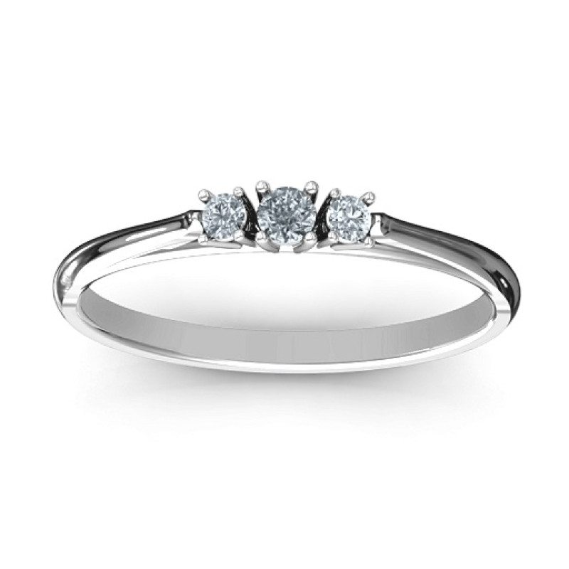 Trinity Ring on Classic Band Trinity Ring on Classic Band product image
