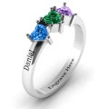 Triple Heart Stone Ring product image