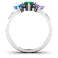 Triple Heart Stone Ring product image