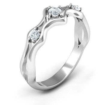 Wavy Trio Ring Wavy Trio Ring