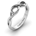 Wired for Love Infinity Ring Wired for Love Infinity Ring with twisted shank and wired infinity symbol