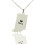 Custom Indiana State Shaped Necklaces With Heart Name Silver