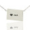 Colorado State Shaped Necklaces With Heart Name Silver