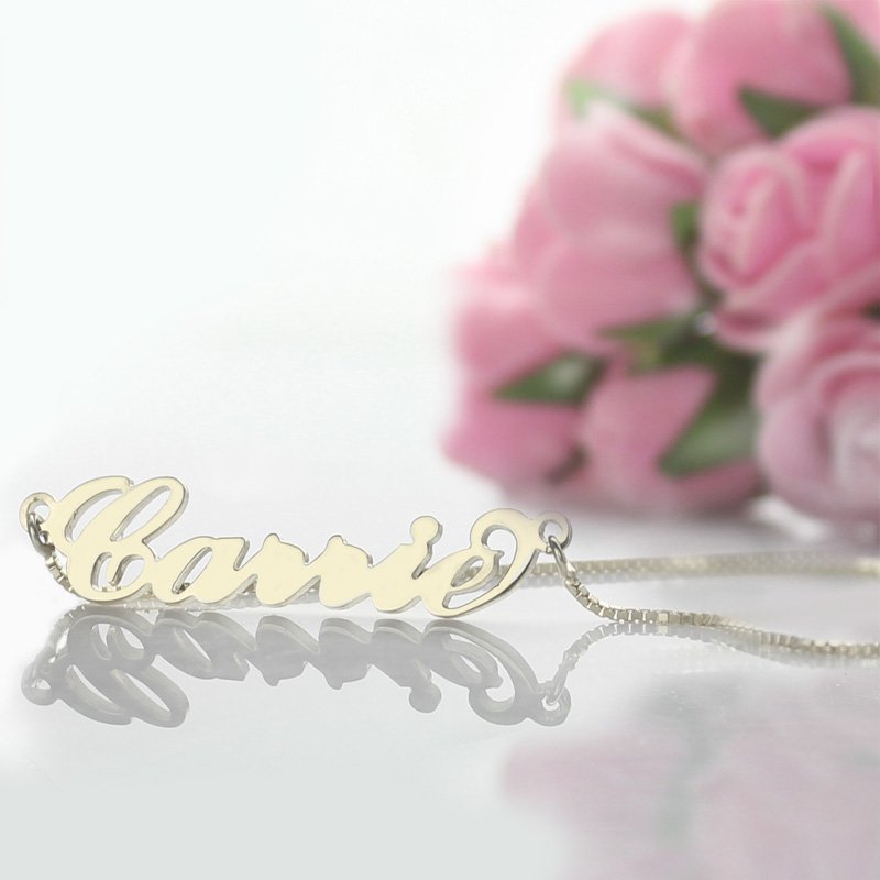 Personalised Carrie Name Necklace Personalised Carrie name necklace product image