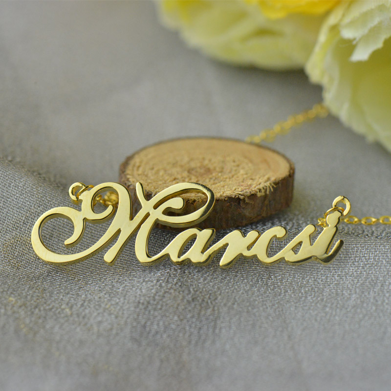 Personalised Nameplate Necklace Personalised nameplate necklace product image