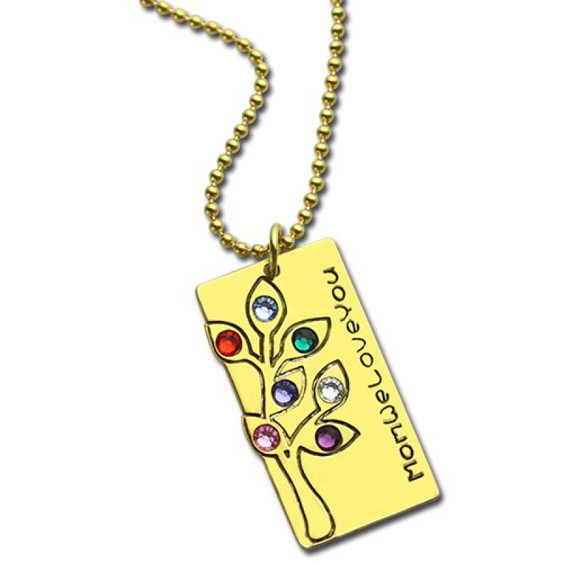 Personalised Family Tree Necklace Personalised family tree necklace product image