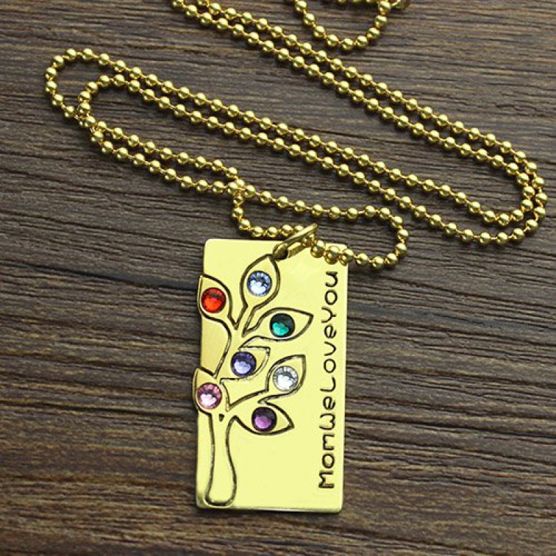 Family Tree Pendant Necklace Family tree pendant necklace product image