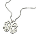 Personalised monogram necklace product image