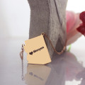 Arizona State Name Necklace Detail Custom Arizona state-shaped name necklace with heart detail