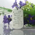 Best Friends Dog Tag Necklace Detail Personalised best friends dog tag name necklace detail