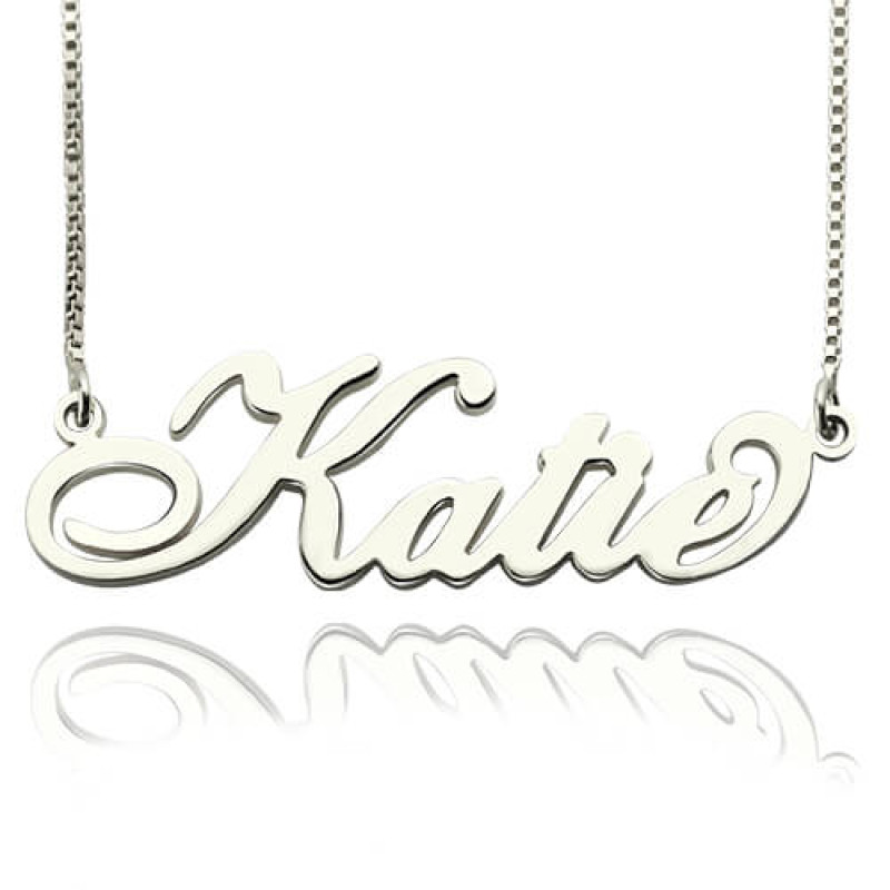 Personalised Carrie Nameplate Necklace Personalised Carrie nameplate necklace