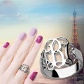 Personalised Three-Initial Monogram Ring Personalised three-initial monogram ring product image