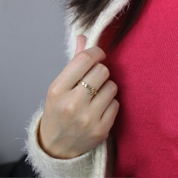 Custom Carrie Name Rings 18ct Gold Plated Custom Carrie Name Rings 18ct Gold Plated