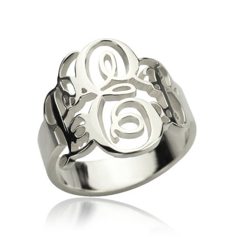 Personalised Fancy Monogram Ring Personalised fancy monogram ring product image