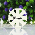Personalised Cross Name Necklace Personalised cross name necklace product view
