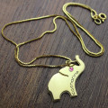 Personalised Elephant Charm Necklace Personalised elephant charm necklace product image